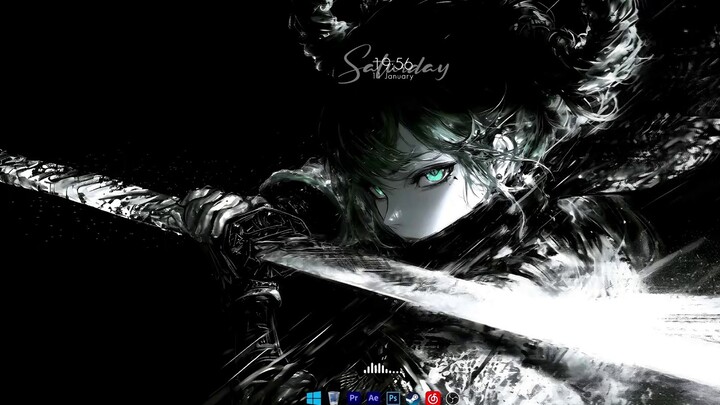 【Wallpaper Engine】Recommended wallpapers in black and white