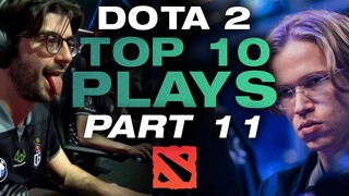 Dota 2 - Top 10 Plays Part 11
