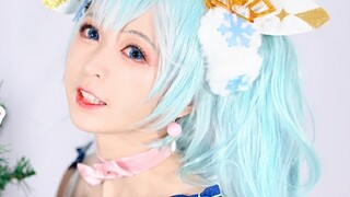 Saus Qingdou】❤️ Suka keajaiban salju yang sesungguhnya ❤️ Selamat Natal (Hatsune Miku)