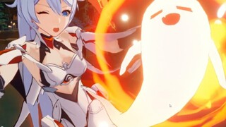 Memainkan Genshin Impact saat Anda meletakkan Honkai Impact 3 di latar belakang...inilah yang terjadi pada kenari [Genshin Impact]