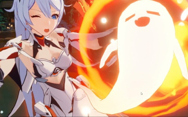 Playing Genshin Impact when you put Honkai Impact 3 in the background...here's what happened to the walnut [Genshin Impact]