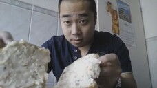 ASMR 吃东西的声音 - 面包和马铃薯酱