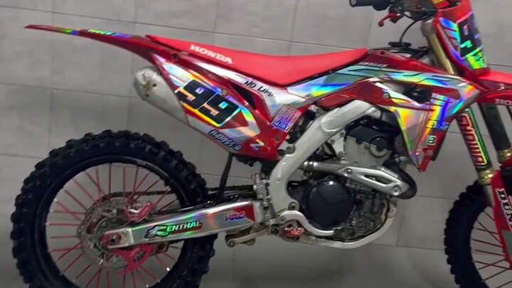 This Honda Dirt Bike Is a 💯% Custom Beast! 🔥🏍️ | #shorts  #bikelife #motorcycle #sportbike