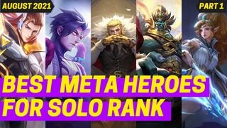 CURRENT META HEROES IN MOBILE LEGENDS 2021 (AUGUST)