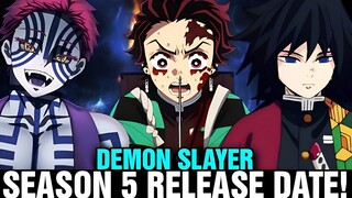 DEMON SLAYER: KIMETSU NO YAIBA SEASON 5 RELEASE DATE - [Infinite Castle Arc Anime Release Date]