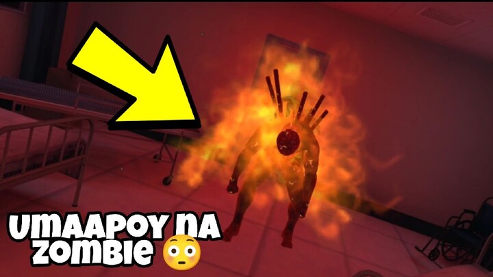 Umaapoy na zombie 😳 kakaiba!