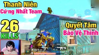 [PUBG Mobile] Đi Cướp Thính Gặp Dân Chơi | Chày Cối Leo Mái Nhà Chống Trả