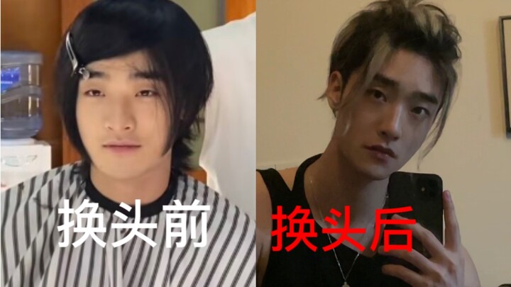 «مدوّنة قصة حلاقة في مدينة الجبال» ها أنا مجدداً!! هل الفرق بين شعر الصبي قبل الصبغ وبعده فعلاً بهذا