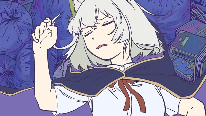 [ลายมือของ Arknights/Tekai] กลายเป็น Maomao ฉันคิดว่าเป็น Kelsey (