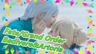 [Fate/Grand Order] Cosplay Bedivere&Artoria, Oceanside