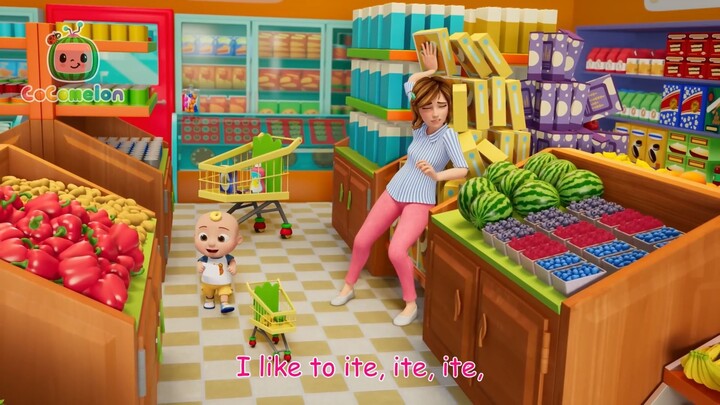 027_Apples_ _Bananas_Grocery_Store_Song!_ _CoComelon_Nursery_Rhy