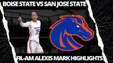ALEXIS MARK HIGHLIGHTS VS SAN JOSE STATE | NCAA WOMEN'S BASKETBALL | JANUARY 01, 2021