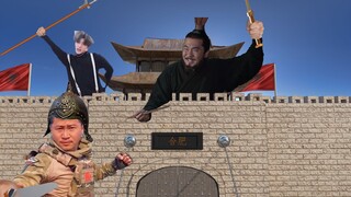 Cao Cao fights Sun Shiwan
