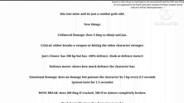 combat gods full version but with health bars