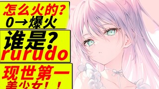 Who is rurudo? How did she become famous? Her painting style is so beautiful! Is she self-taught? Wh