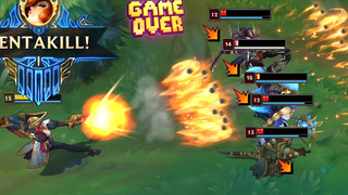 11 นาที "BEST ADC PLAYS" ใน LOL (Miss Fortune Ult Pentakill ADC 1v9)