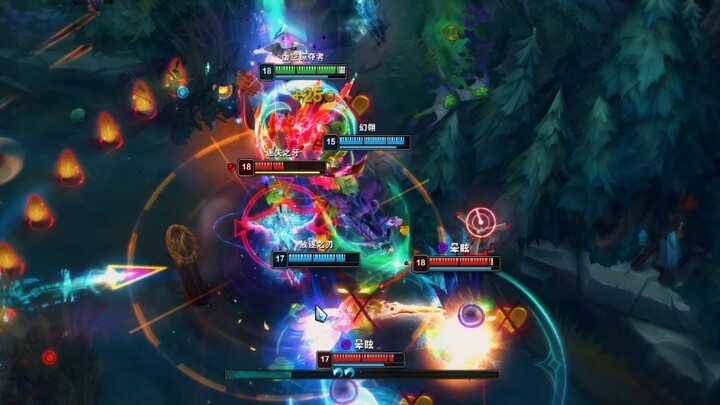 Three consecutive jumps are the dream of every mantis player.