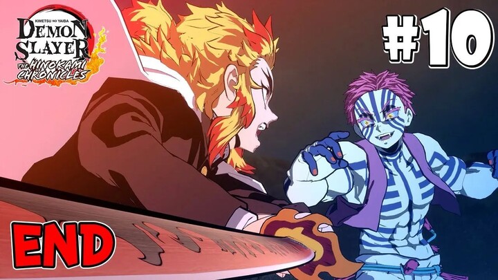 การต่อสู้ครั้งสุดท้าย อสูรข้างขึ้นที่ 3 อาคาสะ! | DemonSlayer Hinokami Chronicles #10 END