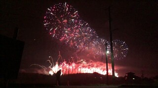 2021/１２/12須賀川市冬花火大会🎆