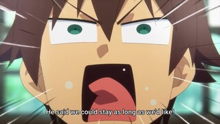 Kazuma turning the tables on the bad guy | Kono Subarashii Sekai ni Shukufuku wo! 3