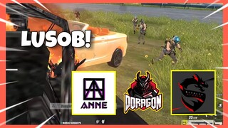 DAMING LUMUSOB SAMIN! 28 SQUAD KILLS FT. STEALTH STUDIO ANNE AND DORAGON [ ROS TAGALOG ]