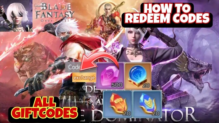 Blade Fantasy Immortal Epic All 4 Giftcode - How to Redeem Code // Blade Fantasy Free Code