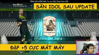 Update xong mở thẻ All NTG ra ngay Idol TORRES và đập +5 cực mát máy