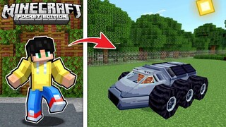 BINIGYAN AKO ng BAGONG ARMORED TRUCK sa UWU CITY sa Minecraft PE