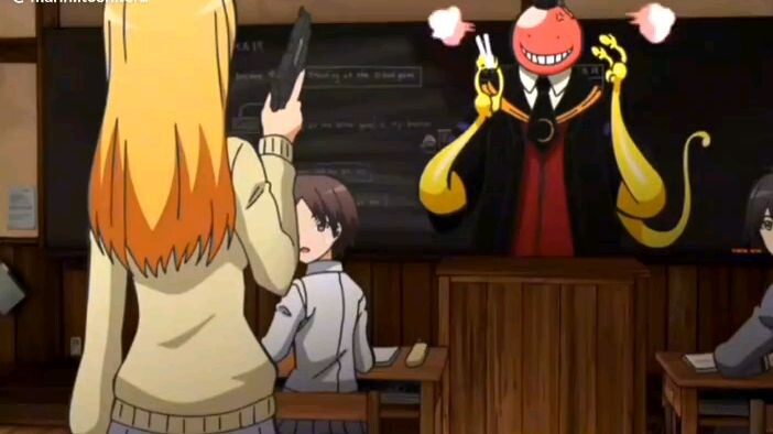 Look how handsome is Koro sensei