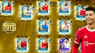 สุดยอดทีม! ฉันสร้าง UTOTS Squad เต็มรูปแบบ - FIFA Mobile 22