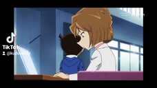 Ketika Conan bilang terima kasih tapi Haibara pura pura cuek:v