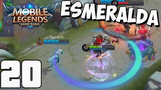 Mobile Legends - Gameplay part 20 - Grandmaster Ranked Game Esmeralda (iOS, Android)