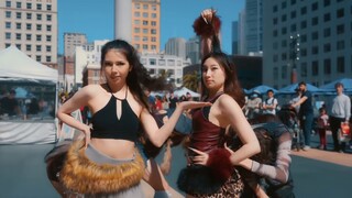 When KATSEYE's "Gnarly" meets the streets of San Francisco, ECLIPSE's hot dance is eye-catching