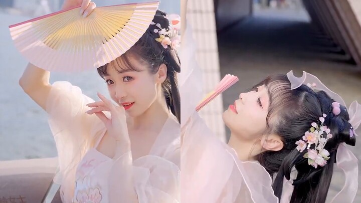 เต้นรำในชุดจีนที่ฮ่องกง! 【ท่องเที่ยวในชุดจีน-ฮ่องกง】
