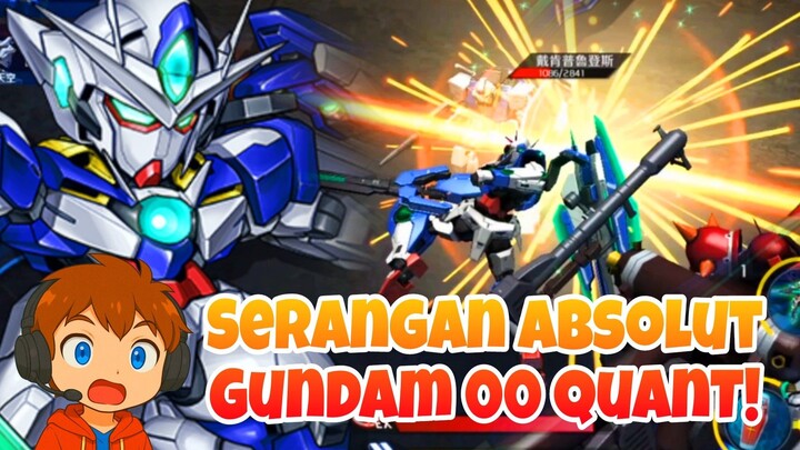 Serangan Absolut Gundam 00 QuanT! - Gundam Supreme Battle