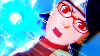 Sarada Uchiha Bật Sharingan Sức Mạnh Cực Khủng Đấm Kẻ Thù Bay Màu - NARUTO SHIPPUDEN STOM 4 Tập 143