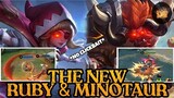 THE NEW RUBY AND MINOTAUR 😱 | REMODELED & REVAMPED | Mobile Legends: Bang Bang!
