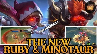 THE NEW RUBY AND MINOTAUR 😱 | REMODELED & REVAMPED | Mobile Legends: Bang Bang!