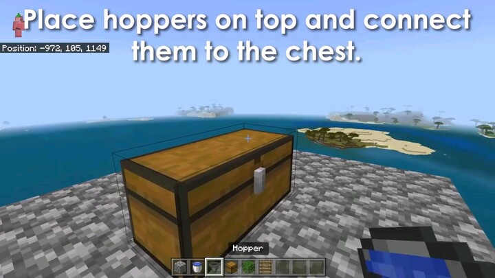 How to build a trident farm in Minecraft bedrock|pe 1.18 builds.