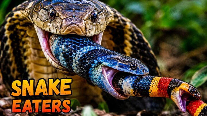 🐍 10 SNAKES THAT EAT OTHER SNAKES