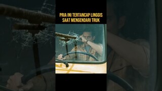 DI LEMPAR LINGGIS SAAT BAWA TRUK DI JALAN TOL #alurceritaflim #film