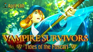 Vampire Survivors: Tides of the Foscari DLC Teaser Trailer