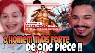 REACT A HISTÓRIA DE BARBA BRANCA - EDWARD NEWGATE E SEU TESOURO MAIS VALIOSO QUE O PRÓPRIO ONE PIECE