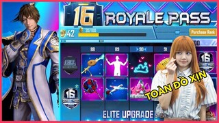 TỔNG HỢP THÔNG TIN ROYALE PASS SEASON 16 | MỘT MÙA MỚI SẮP BẮT ĐẦU, ĐỒ CỰC ĐẸP || PUBG MOBILE