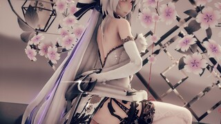 HAKU Ancient style dance MMD Lantern wish