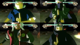 All Characters Escaping Tsukuyomi - Naruto Ultimate Ninja Storm (60FPS)