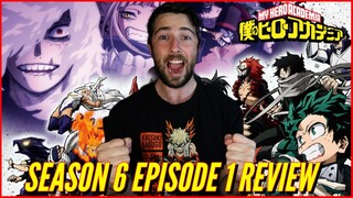 My Hero Academia Season 6 Episode 1 Review!