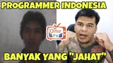 PROGAMMER INDONESIA BANYAK YANG SALAH JALAN JADI HACKER‼️ - PRANK OME TV