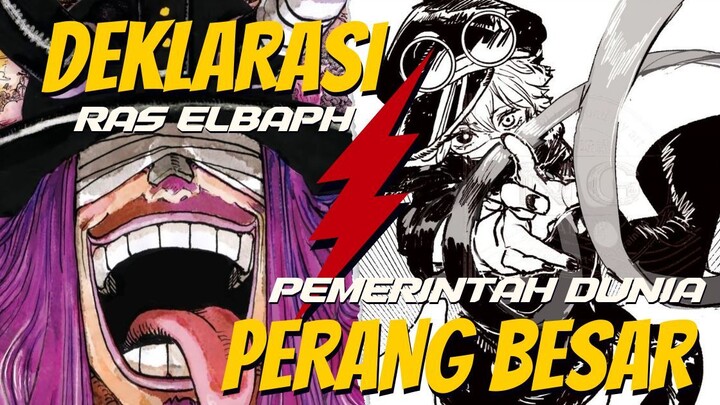 DEKLARASI PERANG BESAR ! ! ! ! - Manga One Piece Chapter 1172