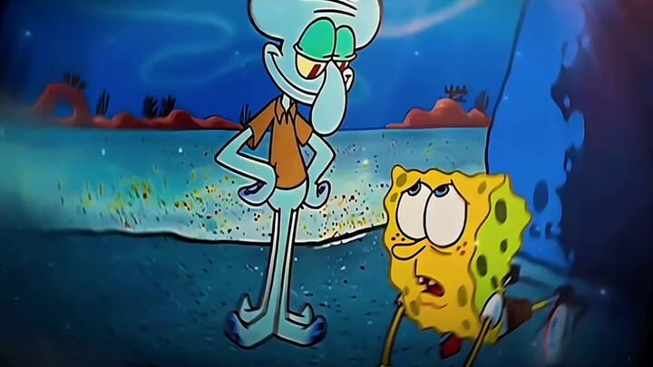 SpongeBob SquarePants đã trao tặng trái tim hạnh phúc của mình cho Squidward #IPChinaTrip #ContentIn